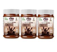 3 X PRONUTRITION FONDENTE ZERO CRUNCHY 350 gr CIOCCOLATO FONDENTE