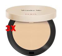 3 X Pupa Cipria Wonder Me Face Filter 10 Ivory