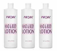 3 X Razac Crema Mani E Corpo 16 OZ Venditore UK