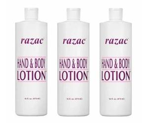 3 X Razac Crema Mani E Corpo 16 OZ Venditore UK