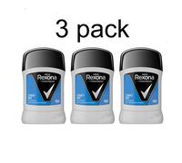 3 x REXONA COBALT stick antitraspirante per uomo, 50 ml