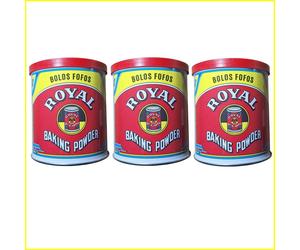 3 x Royal Baking Powder 226 g Formula per la cottura ha bisogno di torta pane...