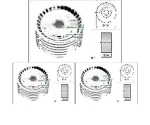 3 x Rullo tendicinghia distribuzione INA per DACIA, LADA, NISSAN, OPEL