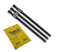 3 x SabreCut AFSC102PH2_3 102 mm PH2 per Hilti SD-M2 SDM2 102/4 Autofeed per cartongesso fascicolati Cacciavite Punta a pistola Single Ended Phillips No.2 Heavy Duty
