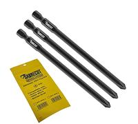 3 x SabreCut SCP110PH2_3 110 mm PH2 compatibile con Makita 6830 6831 P-43898 e Helfer MSV-6 Buhnen 20-45 Autofeed per cartongesso con inserto per pistola Punta a croce Phillips n. 2
