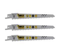 3 x SabreCut SCRS644D_3 150 mm 6 TPI S644D Lame per seghe a sciabola alternative per taglio veloce del legno compatibili con Bosch Dewalt Makita e molti altri