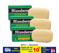 3 x sapone allo zolfo NIXODERM 100 g per alleviare i problemi comuni della pe...