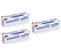 3 x Sensodyne Rapid Relief Sensitivity dentifricio per denti sensibili 80 g