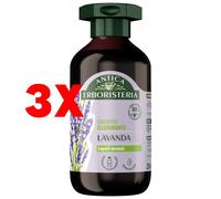 3 X Shampoo Illuminante Lavanda Antica Erboristeria 250 ml Capelli Normali