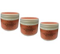 3 x Shea Moisture Coconut & Hibiscus Curl Enhancing Smoothie Thick/Curly Hair 340 g (totale - 1020 g)