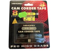 3 X Sigillato Inscatolato 8mm Telecamera Professionale Memorex Video 8 Video8