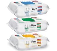 3 x Sleepy Easy Clean - 100 panni per ogni colore - blu: con candeggina, verde e giallo: senza cloro e vegetale + protezione per spedizione HeartGlobal
