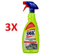3 X Smac Sgrassatore Cucina Trigger 650 Ml Splendore Imbattibile