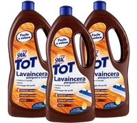 3 X Smac TOT Lavaincera Detergente Pulizia Pavimenti Parquet e Cotto Laminato