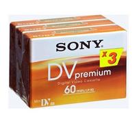 3 x Sony MiniDV Camcorder Cassette DVM60 Digital Videocassette DVM60PR4 60 minut