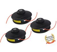 3 x testina a doppio caricamento bobina a filo automatica per...