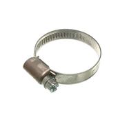 3 X Tubo Clip Worm Guida Jubilee Tipo Morsetti 25mm - 40mm Acciaio BZP