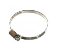 3 X Tubo Clip Worm Guida Jubilee Tipo Morsetti 60mm - 80mm Acciaio BZP
