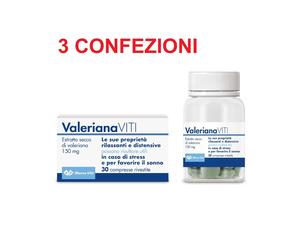 3 X VALERIANA Marco Viti - RILASSANTE 3 x 30 CPR - ►PROMO ZERO SPRECHI◄