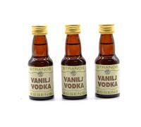3 x Vanilla Vodka 25ml - Senza Alcool, Essenza di Vodka, Aroma per Torta