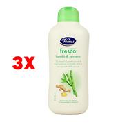 3 X Venus Bagno Doccia Crema Fresco Bambu' & Zenzero 650 Ml