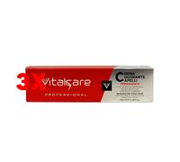 3 X Vitalcare 100 Ml N.8/4 Biondo Chiaro Rame Professional Crema Colorante Cape