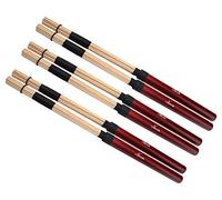 3 x XDrum XR1 Floppy Sticks (Jazzbesen, Drumsticks, Rods, 19 bastoni, Impugnatura gommata, Lunghezza 41cm)