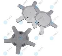 3 X YOU.S ORIGINAL Coprimozzi Coprimozzo Coprimozzo 130,0 - 59,0 Mm - Argento