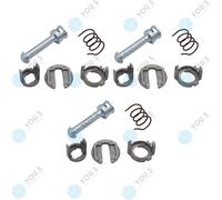3 X You.S Ricambio Set Porta Cilindro Anteriore Destro per BMW 3 Cabrio E46 -