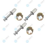 3 X You.S Riparazione Serratura L Anteriore / R per VW Passat (36_) - 3C0837167