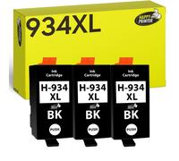 3 XL Cartucce Compatibili Con HP 934 Nero Adatto per HP Officejet 6200 6230