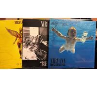 3 xLp - NIrvana -Bleach/In Utero/Nevermind