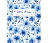 3 Year Undated Monthly Planner: 36 Months of Personalized Planning