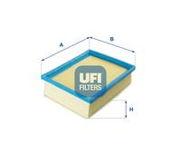 30.028.00 UFI Filtro aria per OPEL,VAUXHALL