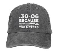 30-06 Perché le rocce non sono efficaci a 700 Cappellino da baseball retrò