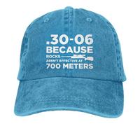 30-06 Perché le rocce non sono efficaci a 700 Cappellino da baseball retrò