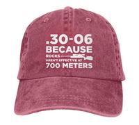 30-06 Perché le rocce non sono efficaci a 700 Cappellino da baseball retrò