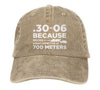 30-06 Perché le rocce non sono efficaci a 700 Cappellino da baseball retrò