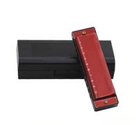 30 10 Fori 20 Tasti Tono di Blues Armonica con Scatola ABS per Principianti Giocatori Professionisti Amanti della Musica Regalo Strumento a Vento