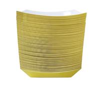 30-100 pezzi di vassoi carta colorata for barchette cibo, mini monouso in kraft, forniture for feste compleanno, matrimonio, barbecue, picnic(30pcs,Mix)