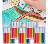 30/12 pezzi Mini pennarelli per acquerello, penne a pennello, penna per disegno di alta qualità, per kids, arte scolastica, regali per il ritorno a scuola Policloruri di vinile