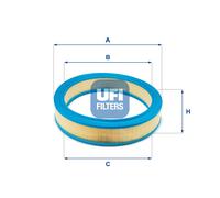 30.145.01 UFI Filtro aria per FIAT