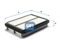 30.174.00 UFI Filtro aria per HYUNDAI