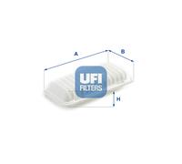 30.176.00 UFI Filtro aria per DAIHATSU,SUBARU,TOYOTA