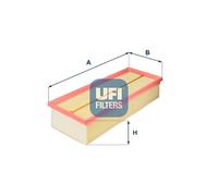 30.187.00 UFI Filtro aria per AUDI,SEAT,SKODA,VW