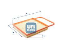 30.196.00 UFI Filtro aria per SKODA,VW