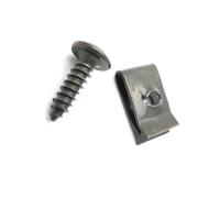 30/20/10 Set Moto Scooter ATV Ciclomotore Ebike Copertura In Metallo Ritenitore Vite Autofilettante E Clip M4 M5 Moto Bulloni Di Fissaggio Viti