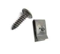 30/20/10 Set Moto Scooter ATV Ciclomotore Ebike Copertura In Metallo Ritenitore Vite Autofilettante E Clip M4 M5 Moto Bulloni Di Fissaggio Viti