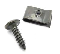 30/20/10 Set Moto Scooter ATV Ciclomotore Ebike Copertura In Metallo Ritenitore Vite Autofilettante E Clip M4 M5 Moto Bulloni Di Fissaggio Viti