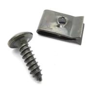 30/20/10 Set Moto Scooter ATV Ciclomotore Ebike Copertura In Metallo Ritenitore Vite Autofilettante E Clip M4 M5 Moto Bulloni Di Fissaggio Viti